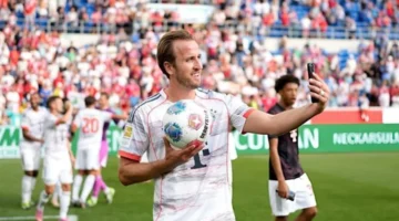 بهاتريك هاري كين.. بايرن ميونخ يعزز موقعه في البوندسليغا بفوز ساحق على شتوتجارت 5-0